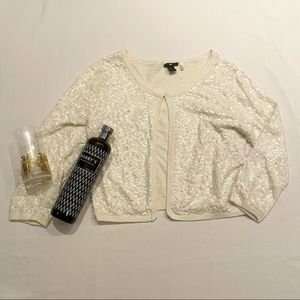 H&M sequin cardigan